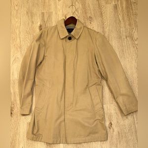 Banana Republic - Tan Raincoat/Overcoat (Small)